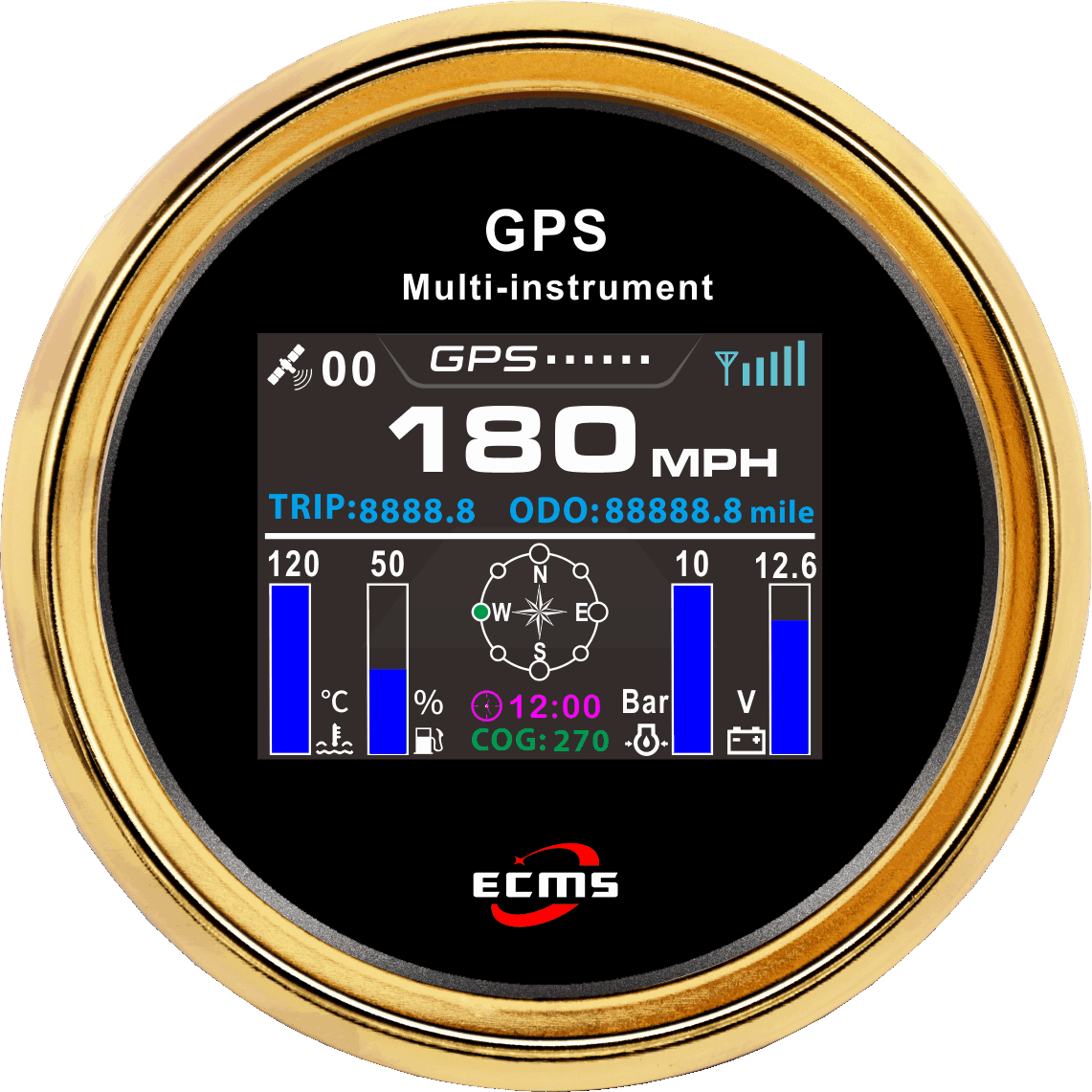 ECP/ECP2-TFT GPS多功能仪表