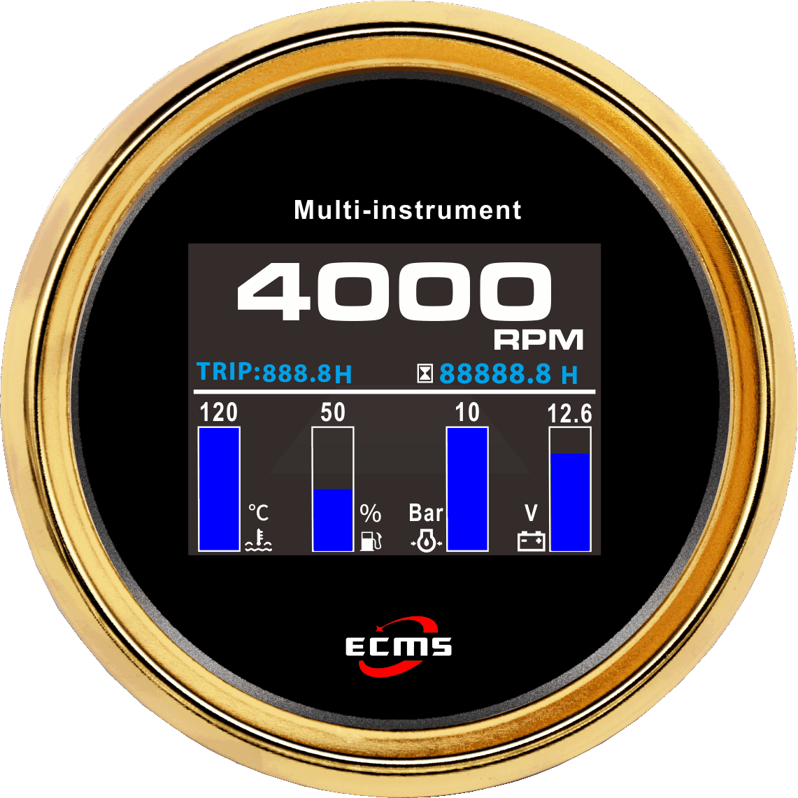 ECP/ECP2-TFT 转速多功能仪表